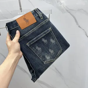 AAA Designer Ralph Lauren Jeans Ash Denim Exquisite Workmanship Autumn Early