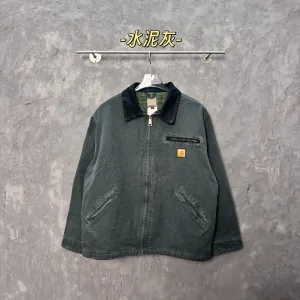 AAA Carhart Outerwear Red Cotton Polyester