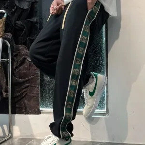 Designer High Quality Gucci Sweatpants Red Winter