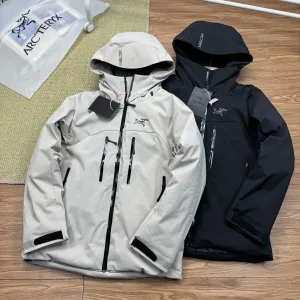 Reps Archaeopteryx Jacket Red Gore-Tex Windstopper Cotton Down Polyester Nylon Plain Weave Running Simple Design Urban Commuting