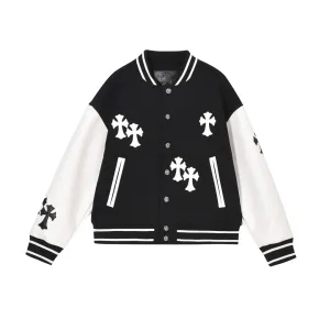 Luxury AAA Chrome Hearts Jacket Black Cotton Pure Xinjiang