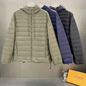 Reps High Quality Ralph Lauren Down Jacket Green Winter
