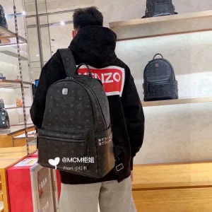 Super Clone Mcm Backpack Red