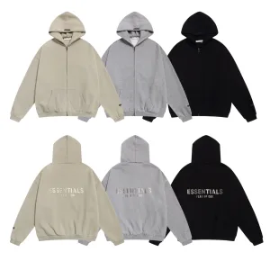 High Quality Fear Of God Coat Ash