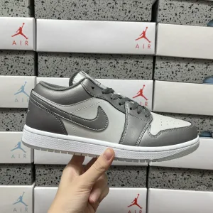 High Quality Jordan Sneakers Silver