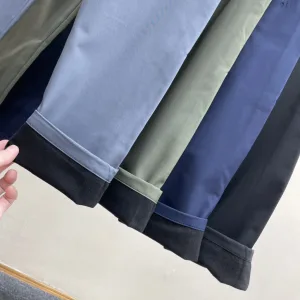 Super Clone Lululemon Trousers Green Fleece Simple And Versatile Suitable For All Body Types Autumn Winter
