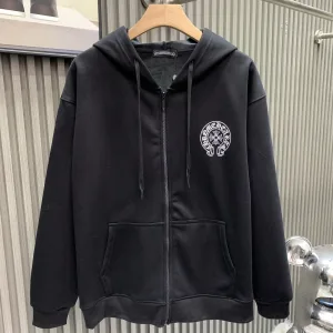 Reps Chrome Hearts Coat Red Cotton Fleece