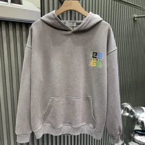 Reps Givenchy Hoodie Ash Eva Cotton Sophistication Autumn Winter Streamlined Cut