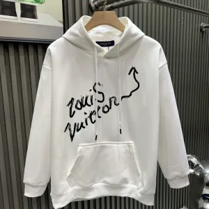 High Quality Reps Louis Vuitton Hoodie Color Cotton Fleece