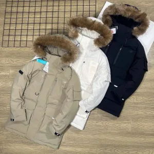 Super Clone AAA New Balance Outerwear Red Duck Down Winter Slim Fit Embroidery