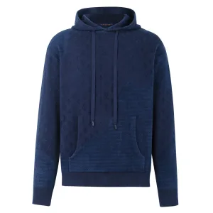 High Quality Louis Vuitton Long-Sleeved Ash Cotton Fine Wool Rayon Jacquard Relaxed Fit