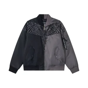 Luxury Marcelo Burlon Jacket Red Polyester