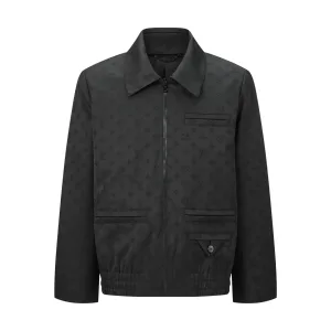 AAA Super Clone Louis Vuitton Jacket Ash Cotton Wool Jacquard Clean Lines