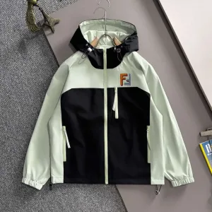 Super Clone Fendi Outerwear Red Nylon Fabric Lightweight And Comfortable To Wear Spring Autumn Early Natural Drape