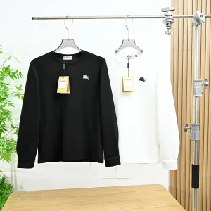 Reps Luxury Burberry Hoodie Red Minimalist Style Autumn