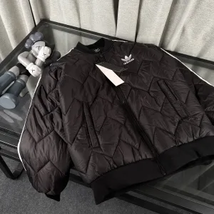 AAA Adidas Jacket Green Cotton Down Winter