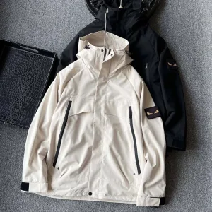 High Quality Reps Fendi Jacket Red Fleece Fabric Suitable For All Seasons Winter Zippered Pocket