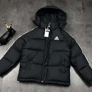 Super Clone Designer Adidas Jeans Red Eva Cotton Down Autumn Winter And Hidden Pocket