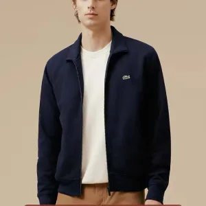 Reps Luxury Lacoste Jeans Red Cotton Pure Down Fleece Simple Style Winter Embroidery