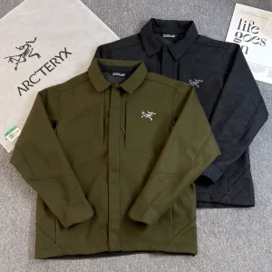 Reps High Quality Archaeopteryx Coat Red Wool Polyester Softshell Fabric Fleece Woven Mature And Sophisticated Slim Fit
