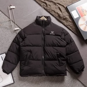 Designer Luxury Archaeopteryx Cotton-Padded Coat Red Eva Cotton Winter Embroidery