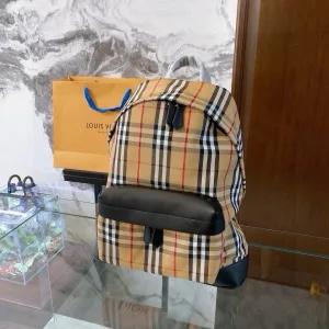 Reps Burberry Backpack Red Daily Commute