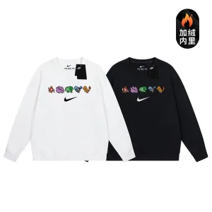 Reps AAA Nike Sweatshirt Black Cotton Fleece Ribbed Fabric