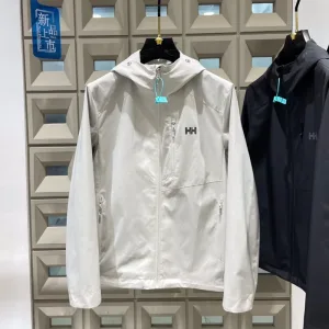 Luxury Helly Hansen Windbreaker Green