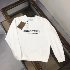 High Quality AAA Burberry Hoodie Delicate And Soft To The Touch Suitable For All Body Types High-End Style Autumn Early