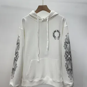 Designer AAA Chrome Hearts Hoodie Ash Cotton