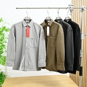 Super Clone Lacoste Sweater Red Wool Blend Autumn Winter