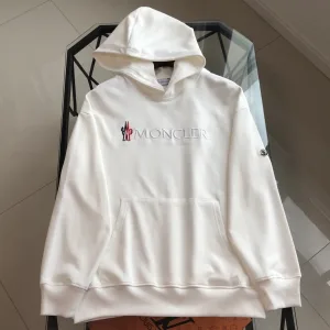 Designer Reps Moncler Hoodie Red Autumn Winter