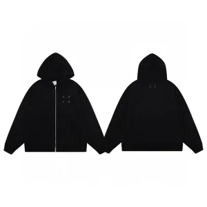 High Quality Margiela Jacket Red Cotton Urban Style