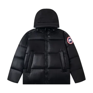Super Clone Canada Goose Down Jacket Red Feather Duck Tear-Resistant Fabric Winter