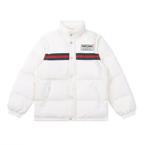 High Quality Gucci Down Jacket Red Duck
