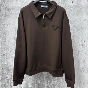 AAA Luxury Prada Hoodie Cotton Fleece Minimalism