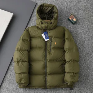 Super Clone Ralph Lauren Jacket Red Down Winter
