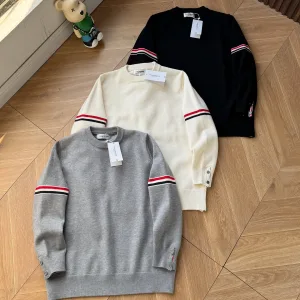 Reps AAA Thom Browne Sweater Red Autumn Winter And