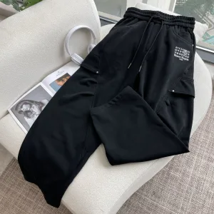 Reps Margiela Casual Trousers Red Cotton Fleece Winter