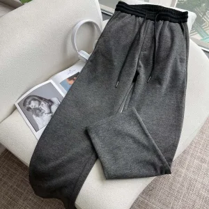 High Quality Celine Casual Trousers Red Winter