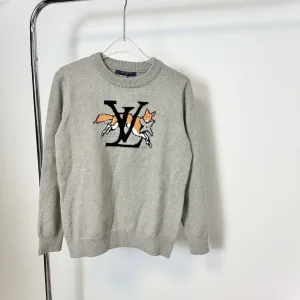 Designer Reps Louis Vuitton Sweater Color Jacquard Simple And Elegant