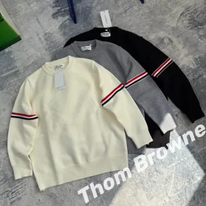AAA Thom Browne Sweater Red Autumn Winter And