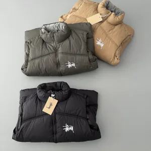 Super Clone Stussy Hoodies Red Cotton