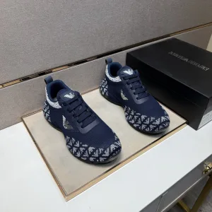 AAA Super Clone Armani Casual Shoes Color Mesh