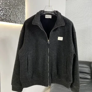 AAA Designer Margiela Coat Cotton Wool Fleece Patch
