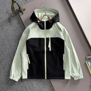 High Quality Dior Outerwear Red Nylon Fabric Lightweight And Comfortable To Wear Spring Autumn Early Natural Drape