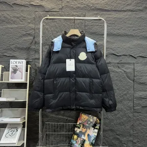 AAA Moncler Outerwear Red Goose Down Nylon Fabric Sophistication Winter