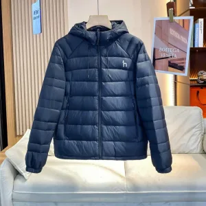 Super Clone Luxury Hazzys Long-Sleeved Shirts Red Cotton Duck Down Nylon Professional Outdoor Winter