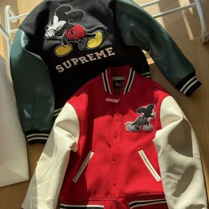 Designer Supreme Coat Red Wool