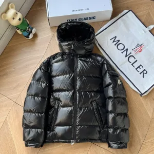 AAA Monk Outerwear Black Goose Down Duck Nylon